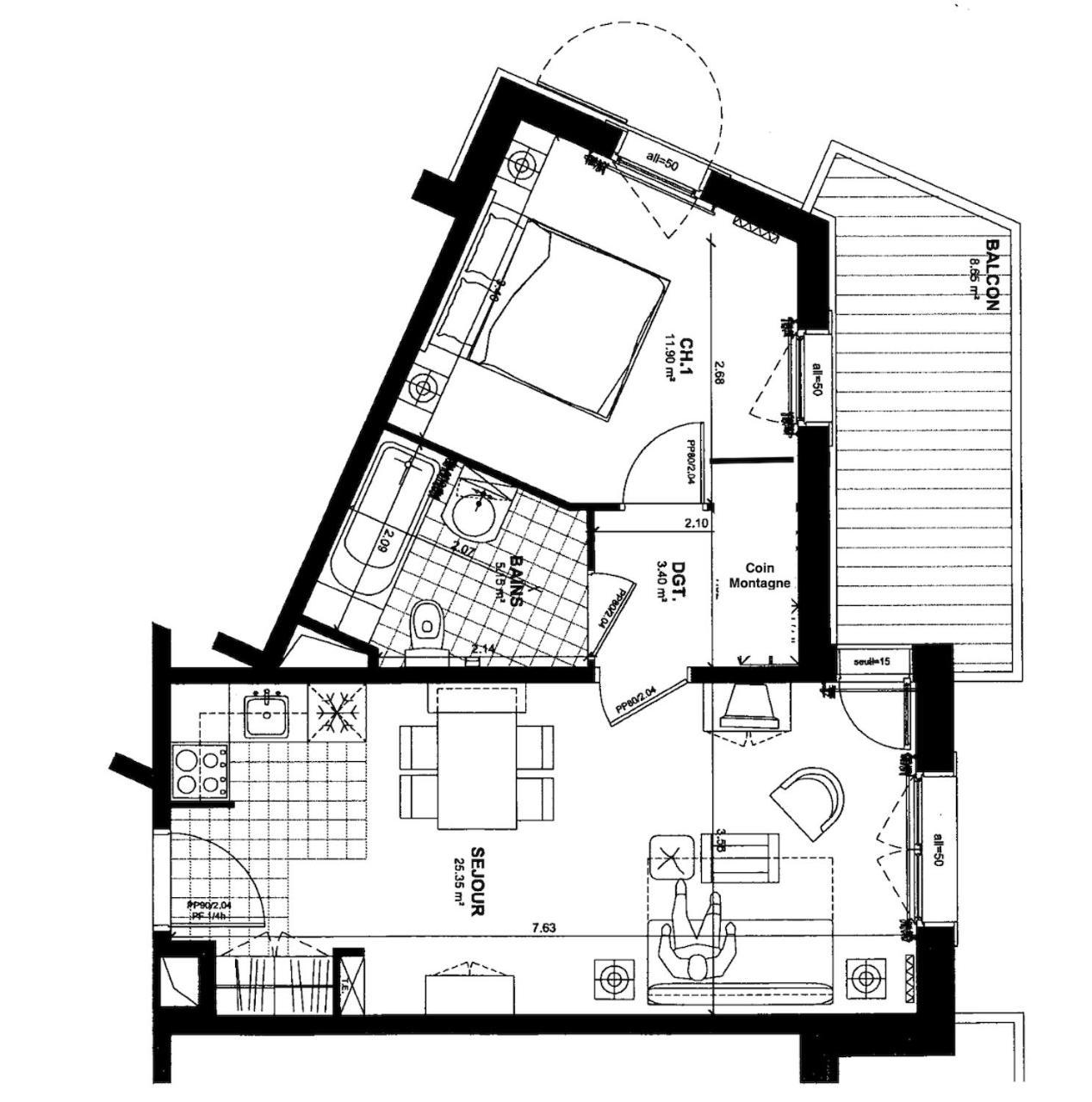 Arc 1950 - Appartement 2 Chambres - Ski-In & Out - Grande Terrasse Ensoleillee Les Arcs  Zewnętrze zdjęcie